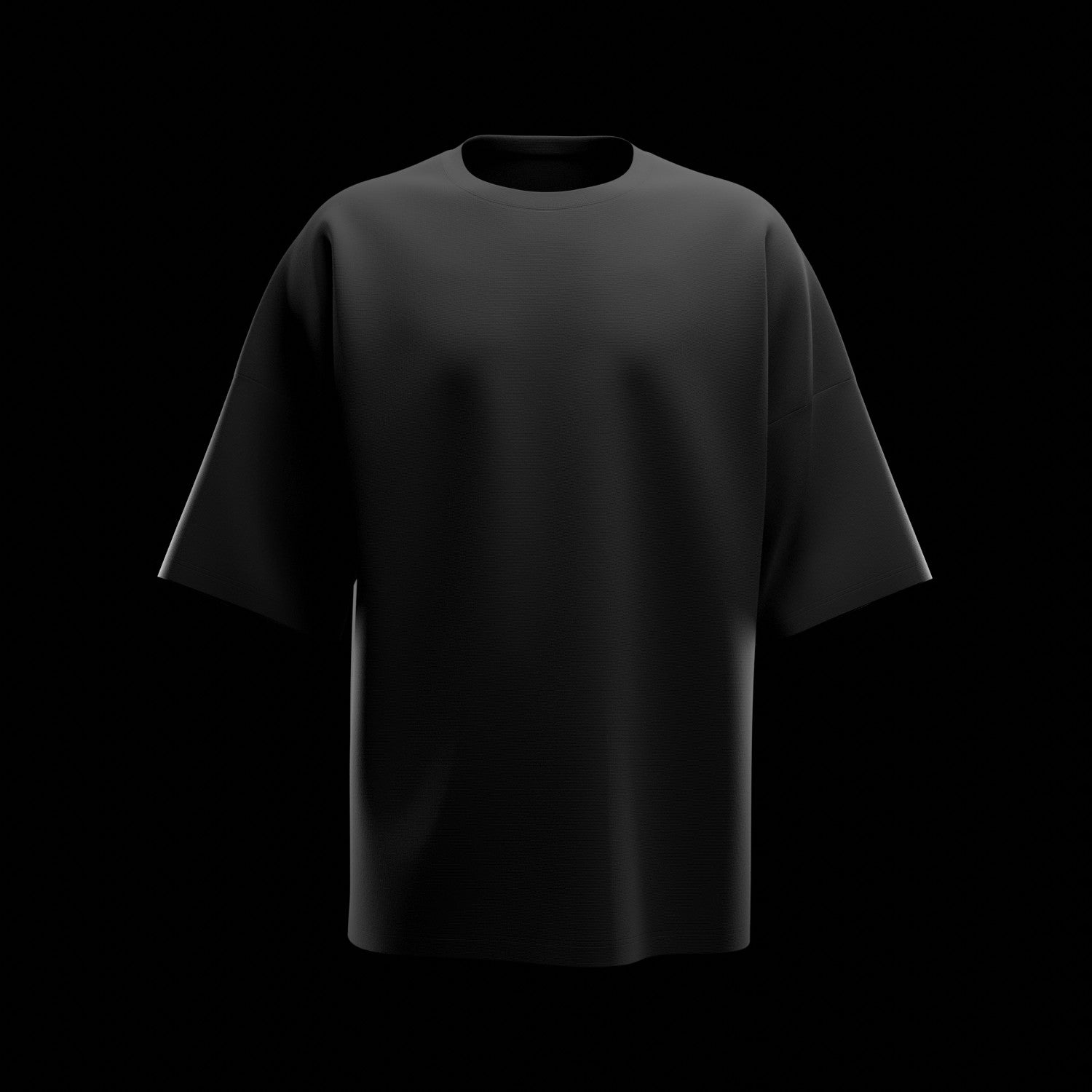 3D Oversized T-Shirt Mockup