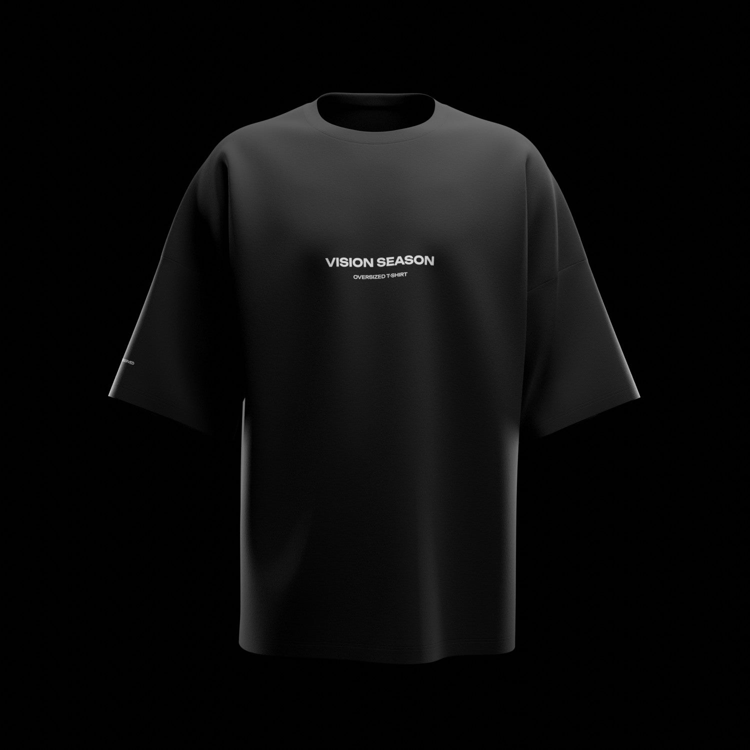 3D Oversized T-Shirt Mockup