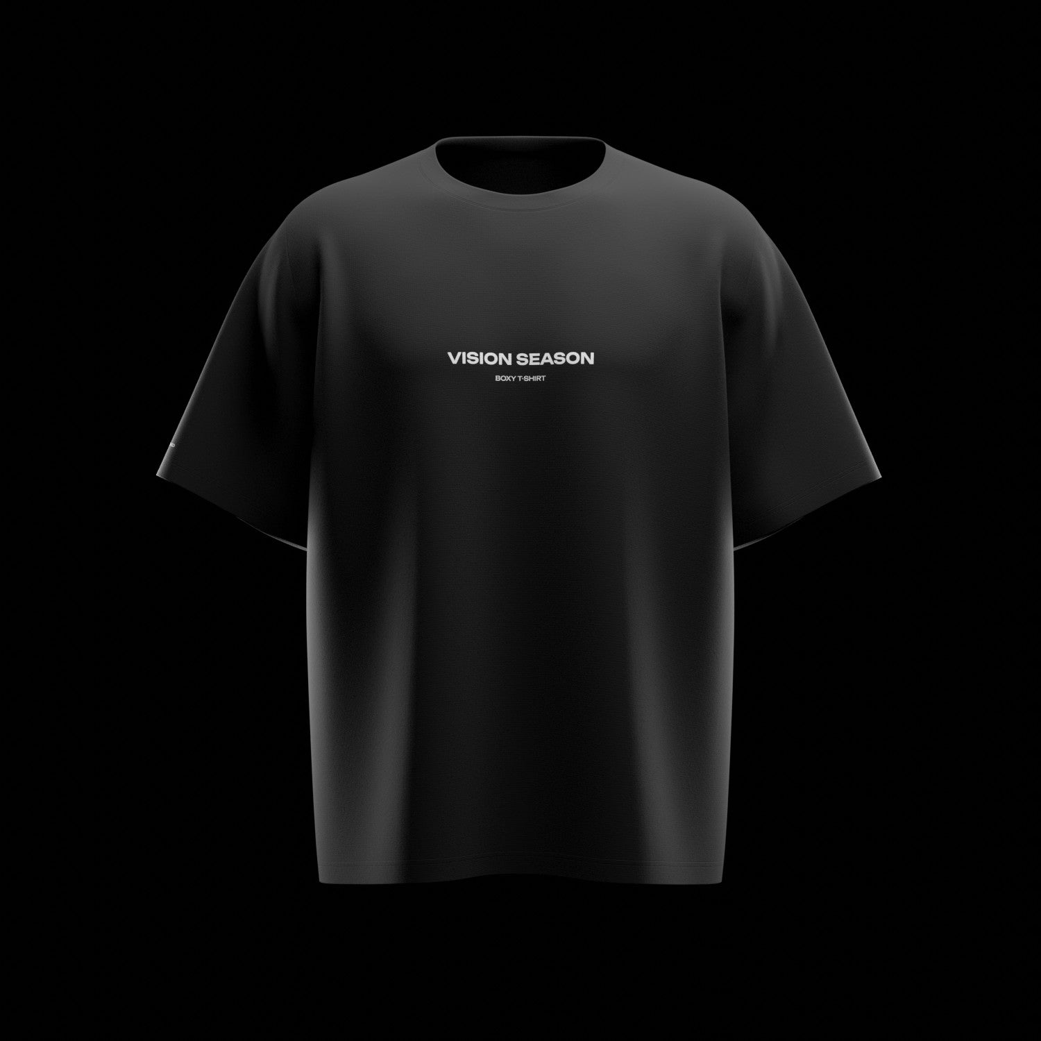 3D Boxy T-Shirt Mockup