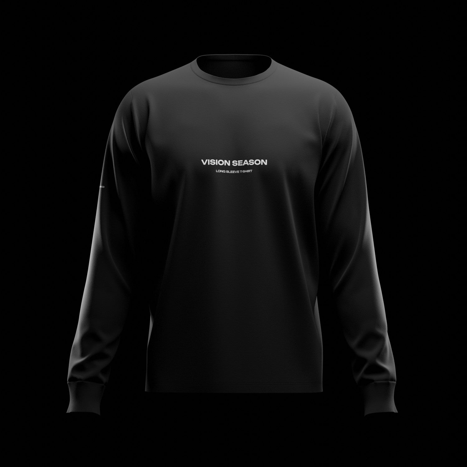 3D Long Sleeve T-Shirt Mockup