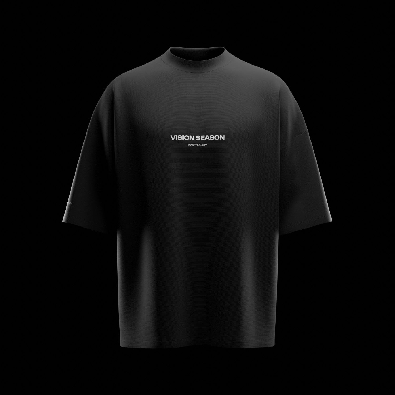 3D Oversized Boxy T-Shirt Mockup v2