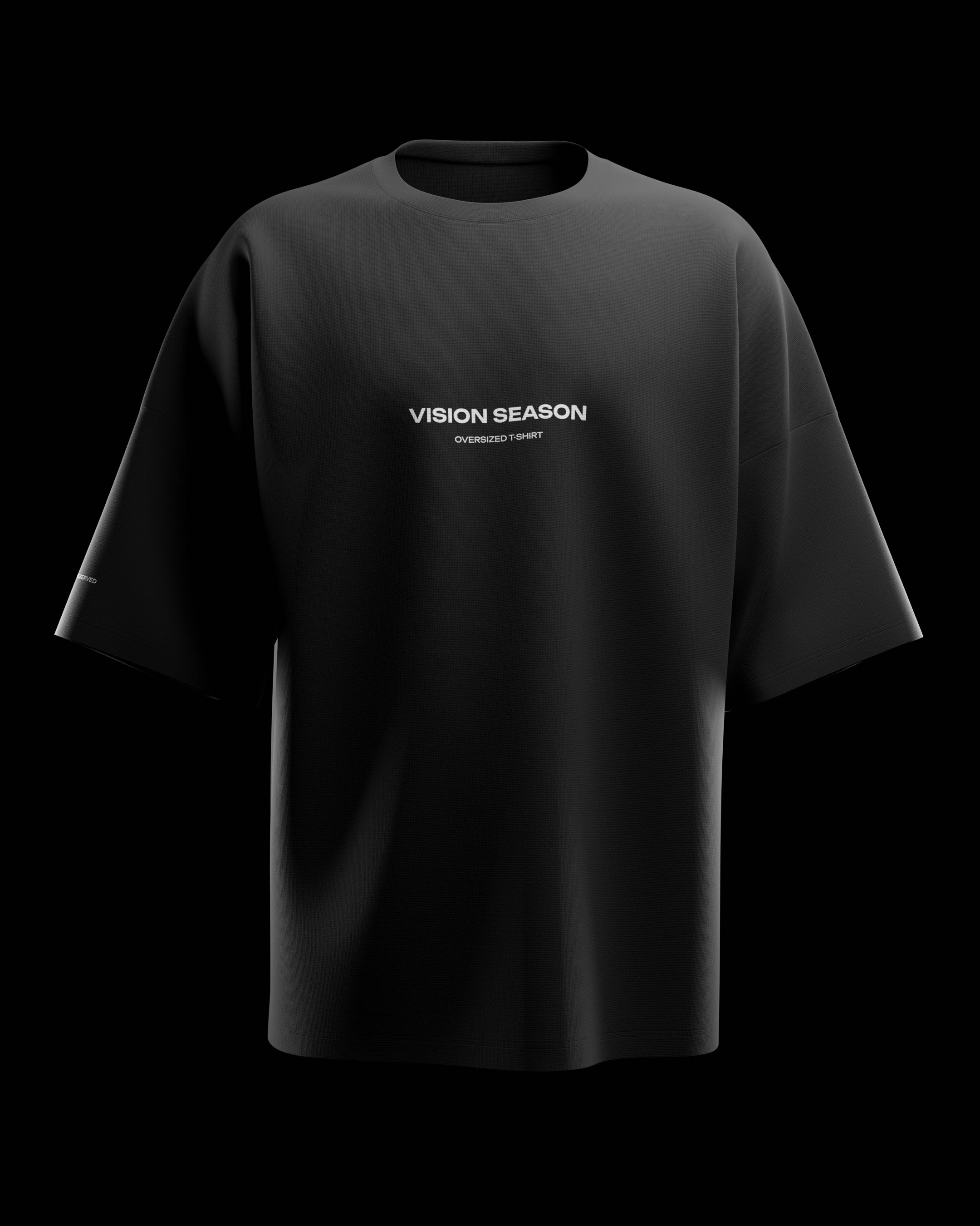 3D Oversized T-Shirt Mockup