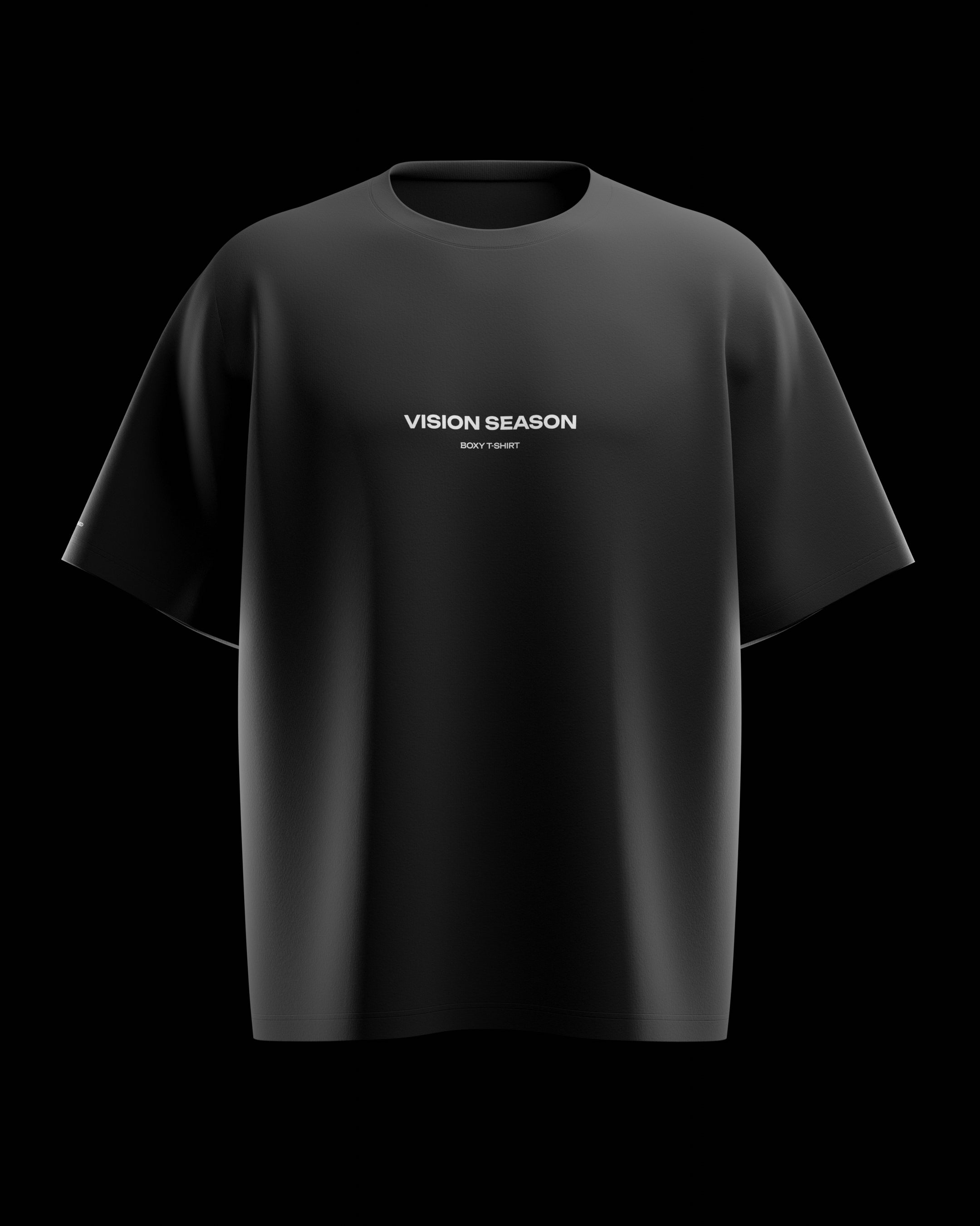 3D Boxy T-Shirt Mockup