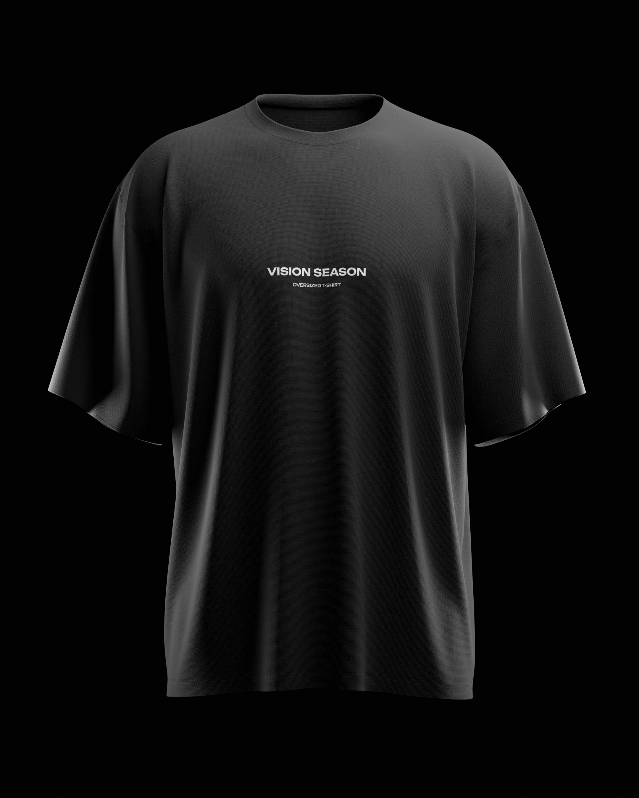 3D Oversized T-Shirt Mockup v2