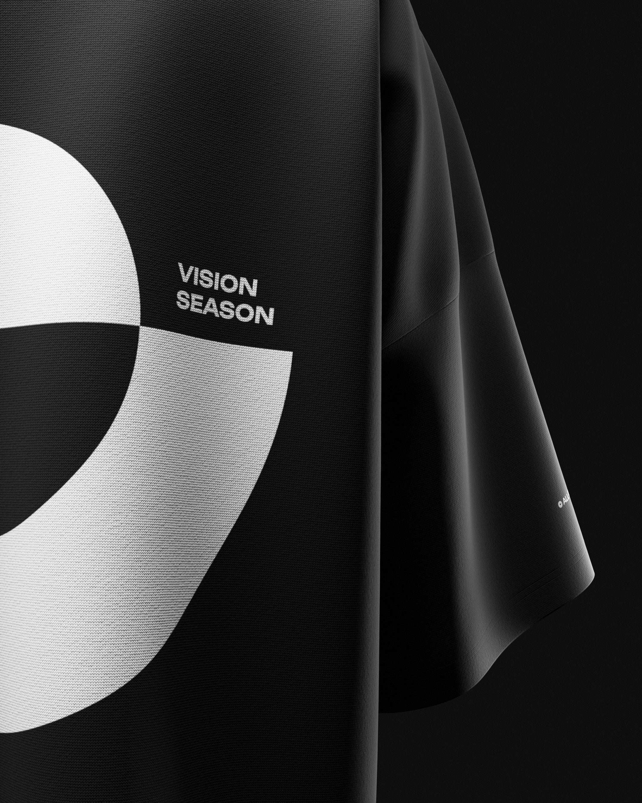 3D Oversized T-Shirt Mockup