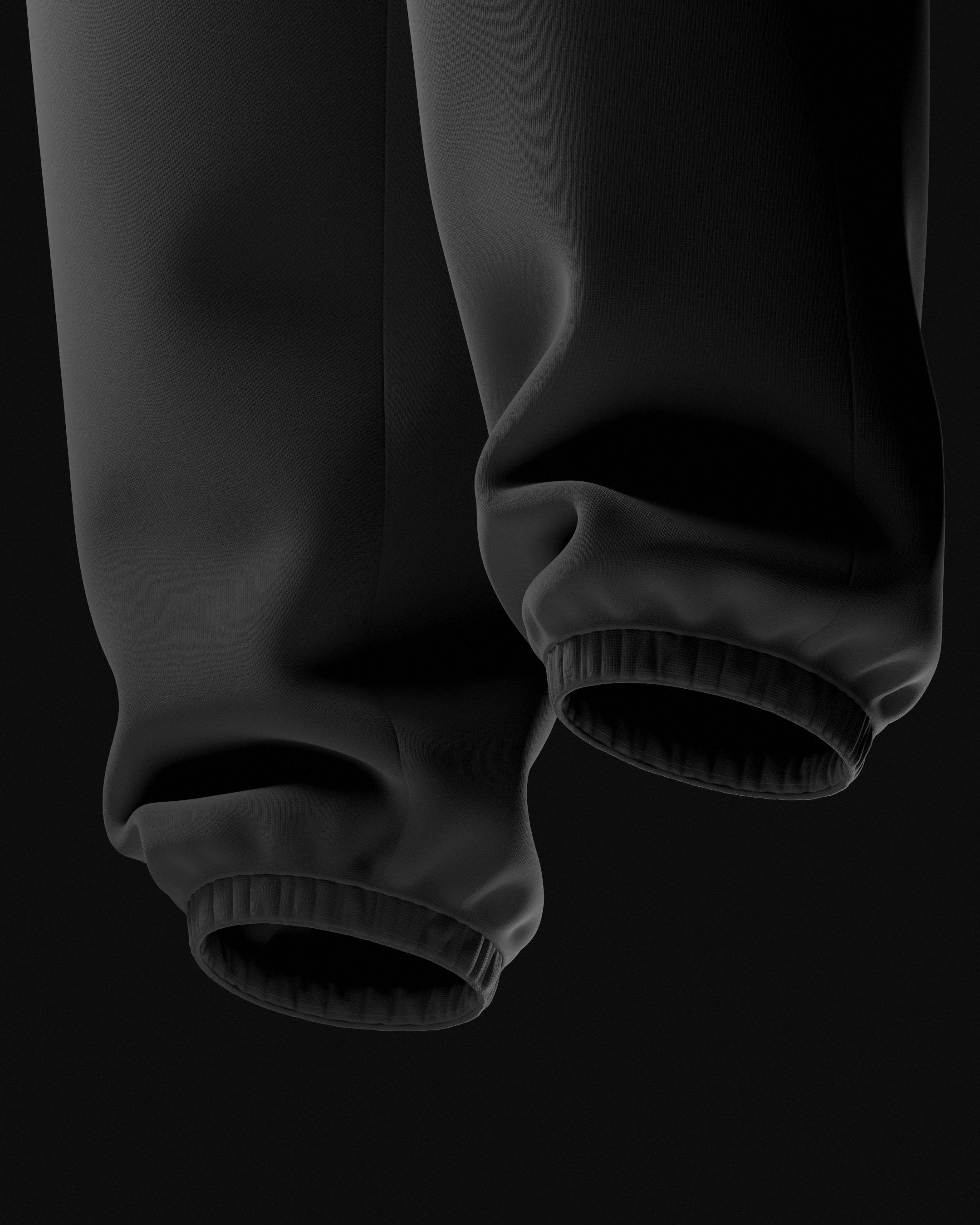 3D Sweatpants Mockup