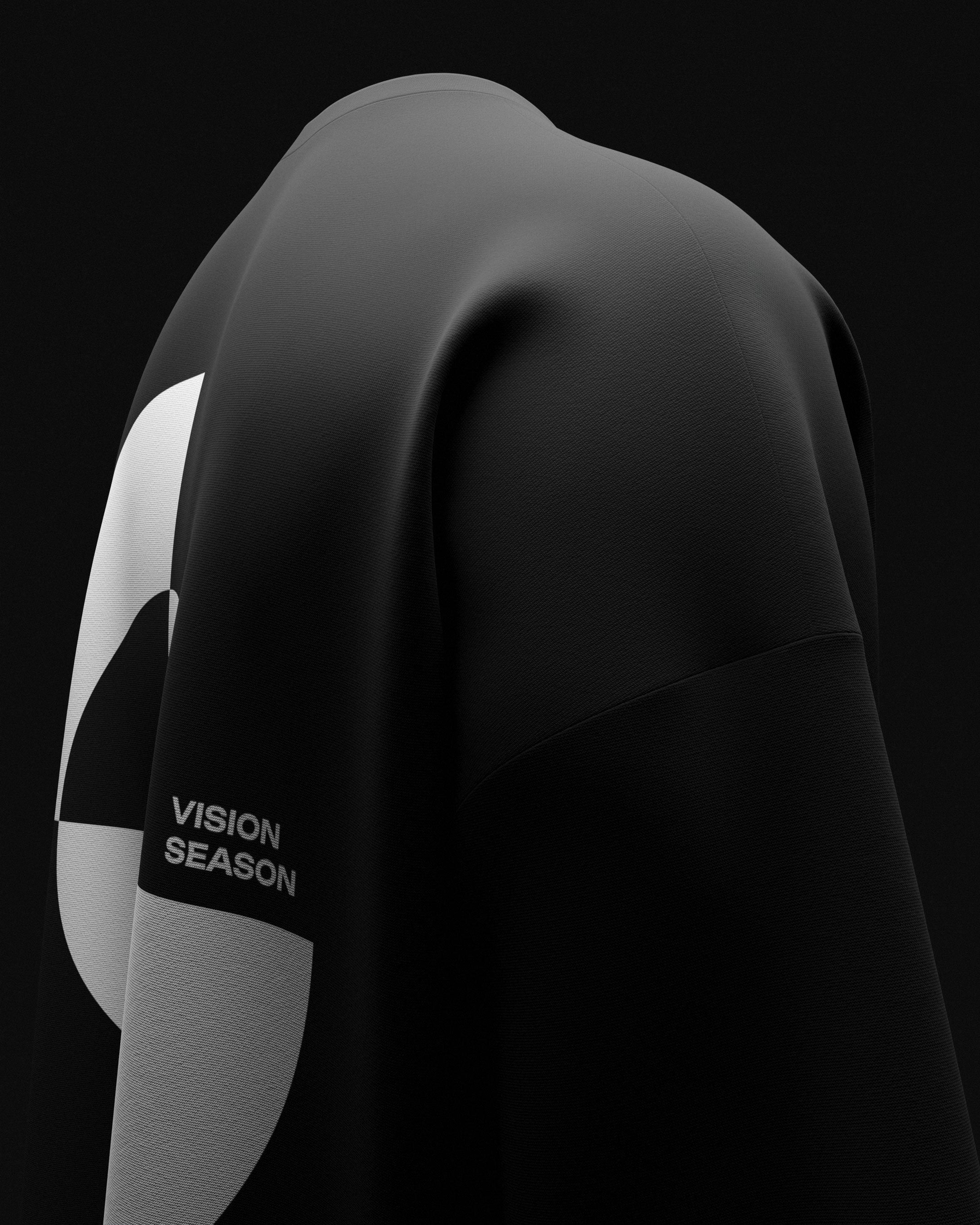 3D Oversized Boxy T-Shirt Mockup