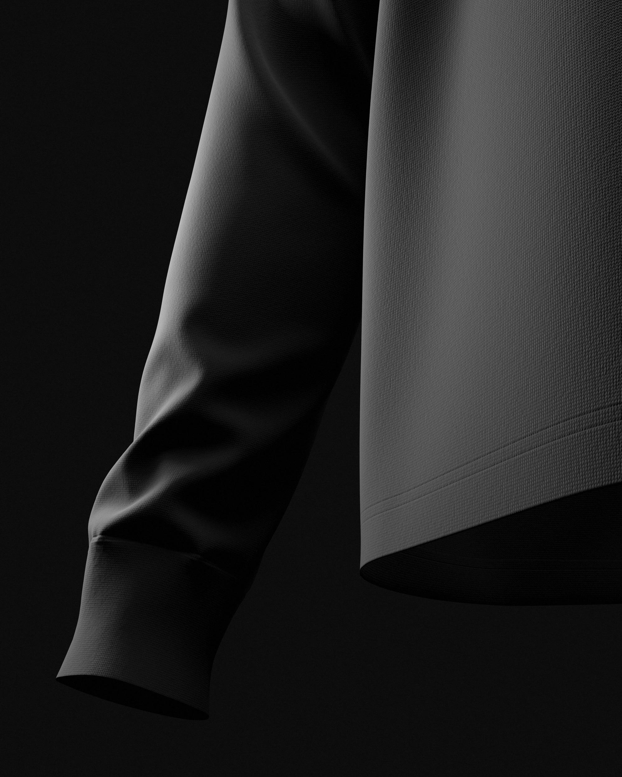 3D Long Sleeve T-Shirt Mockup