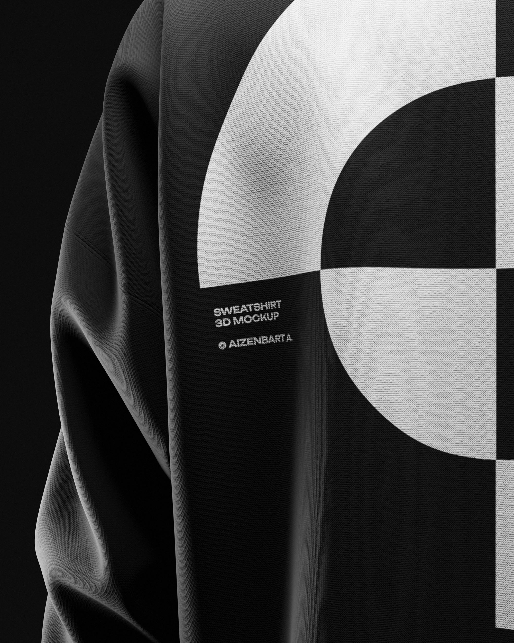 3D Sweatshirt Mockup