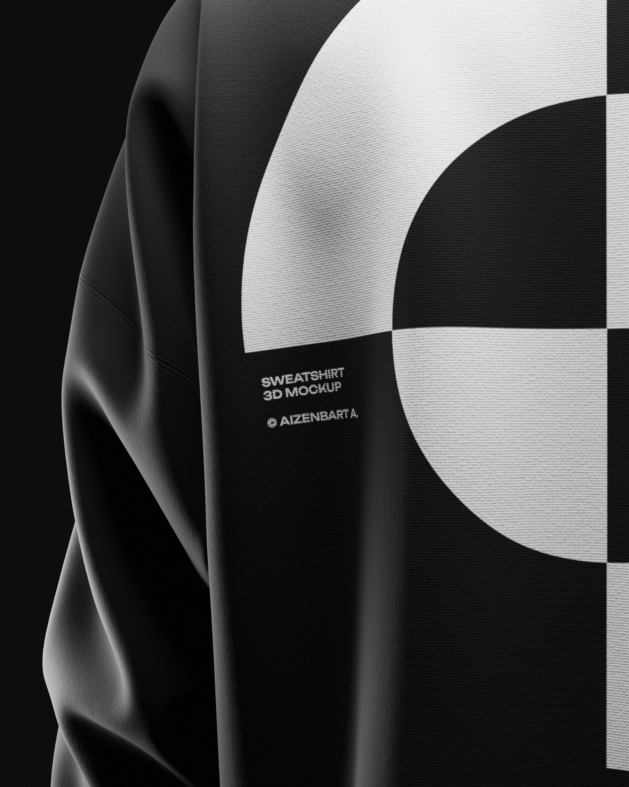 3D Sweatshirt Mockup