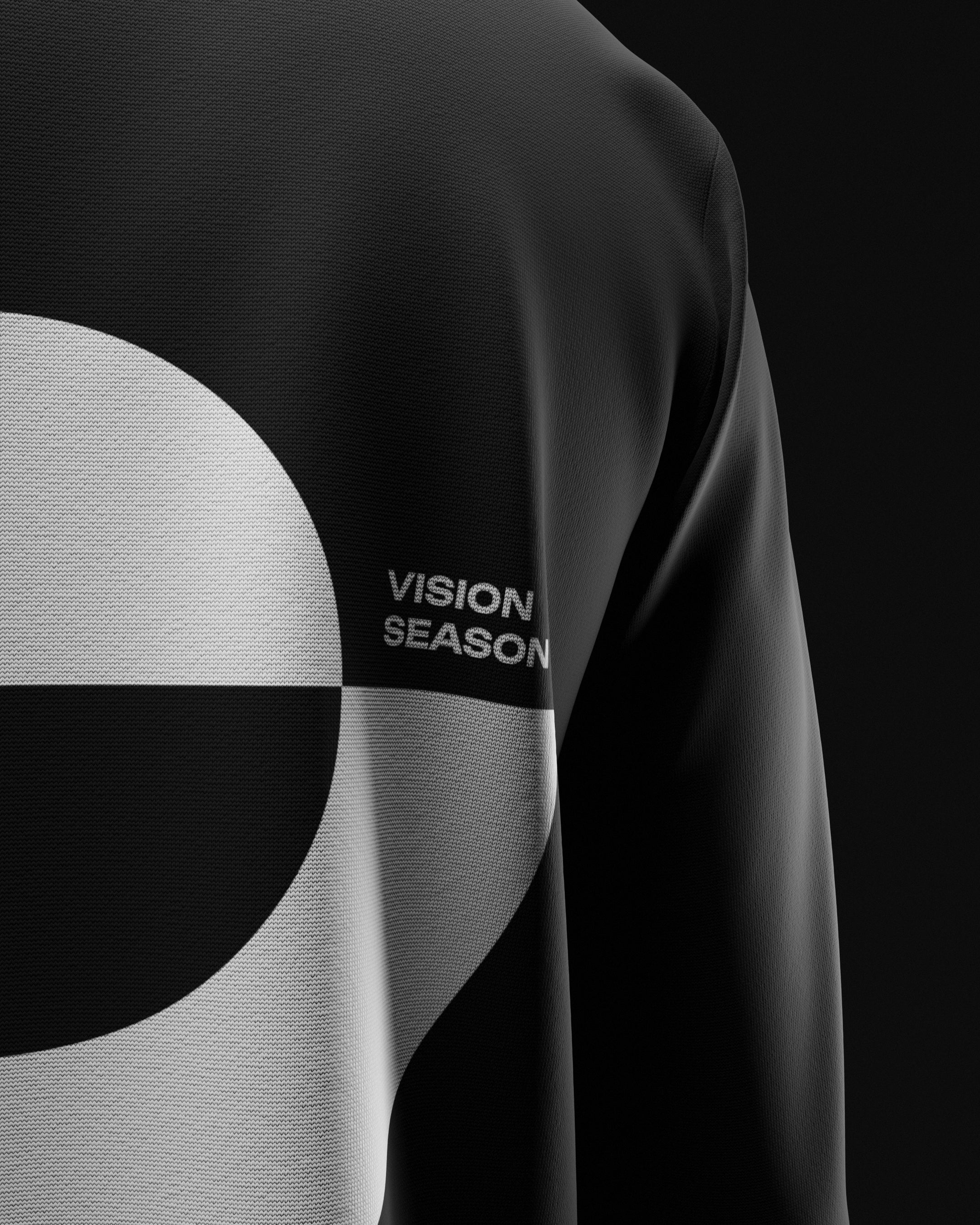 3D Long Sleeve T-Shirt Mockup