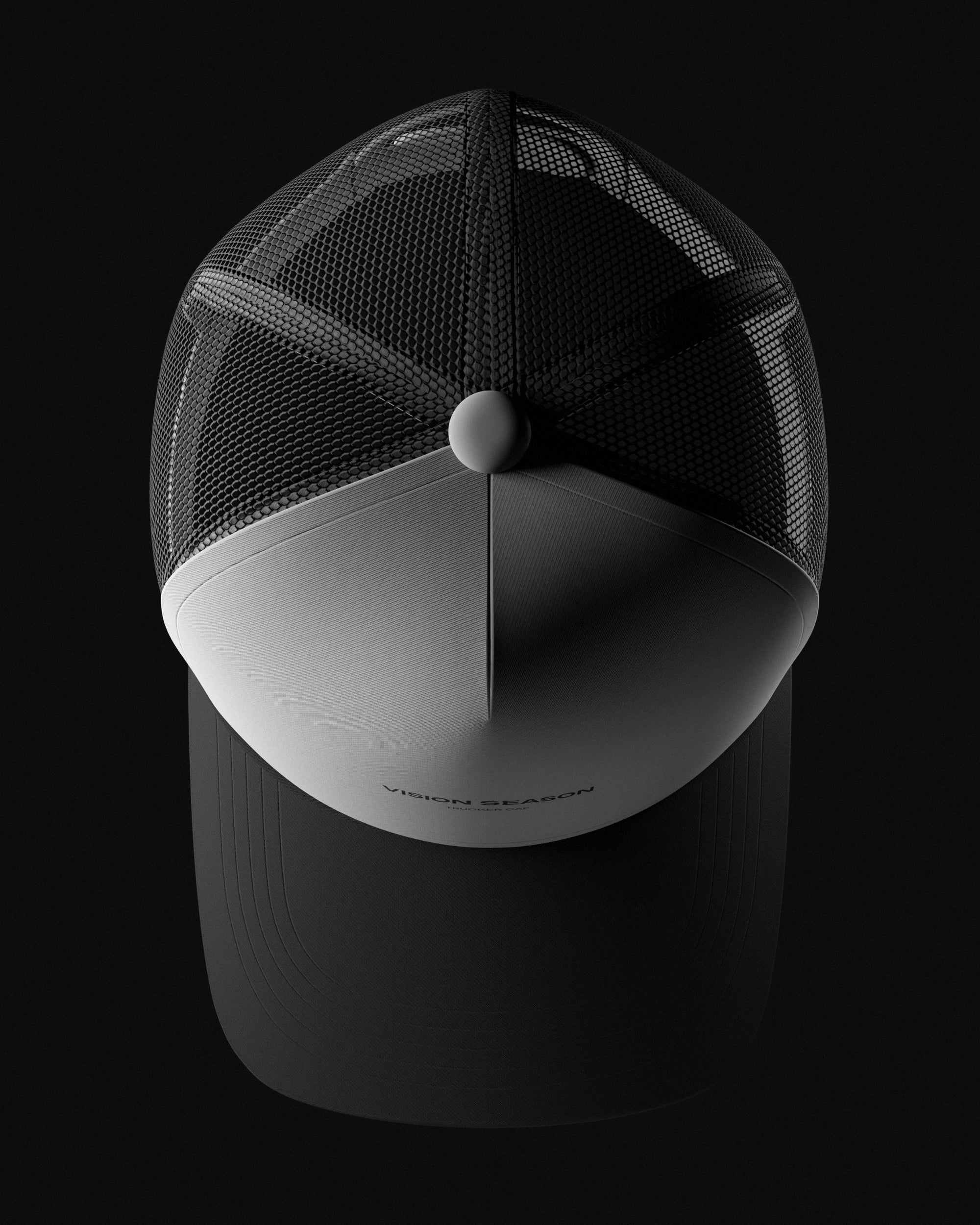 3D Trucker Cap Mockup