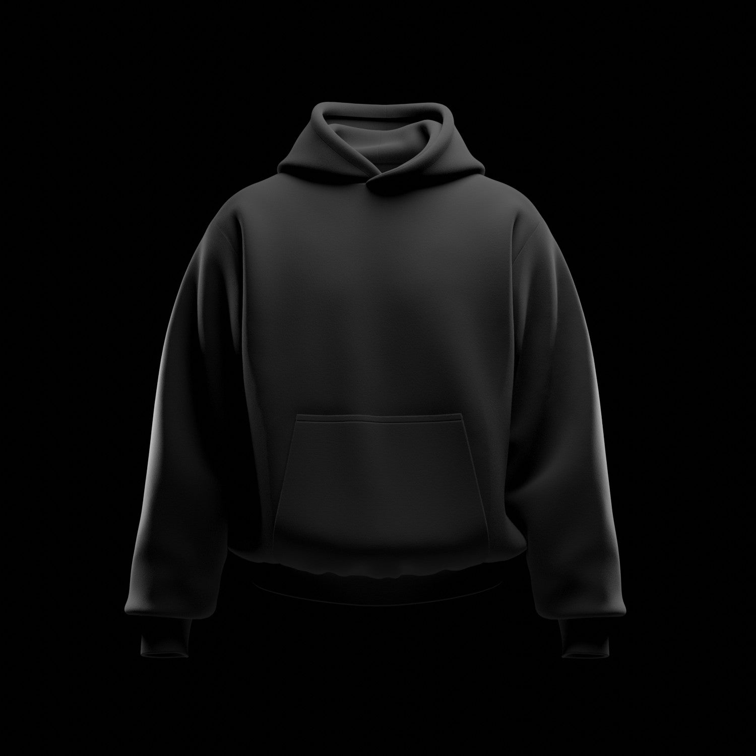 3D Oversized Boxy Hoodie Mockup v2