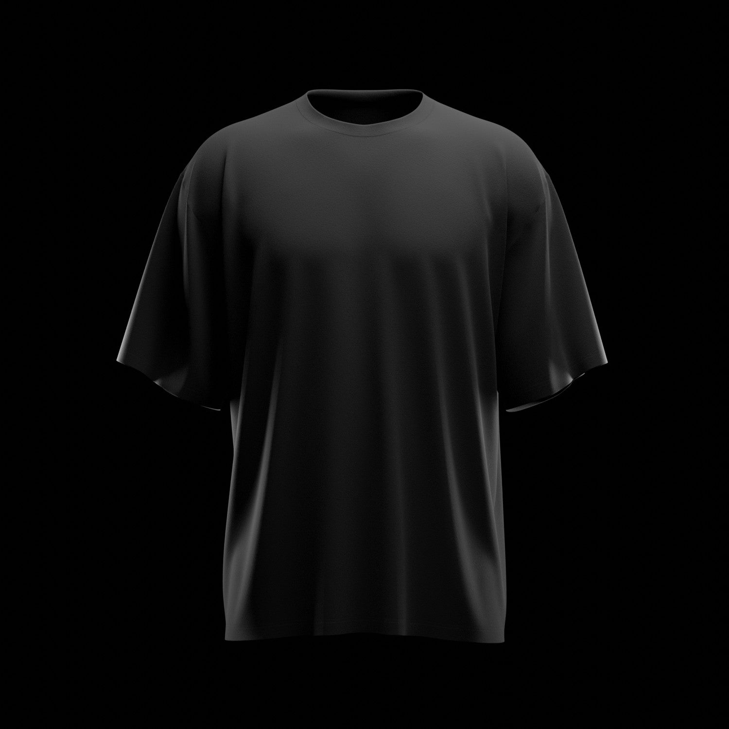 3D Oversized T-Shirt Mockup v2