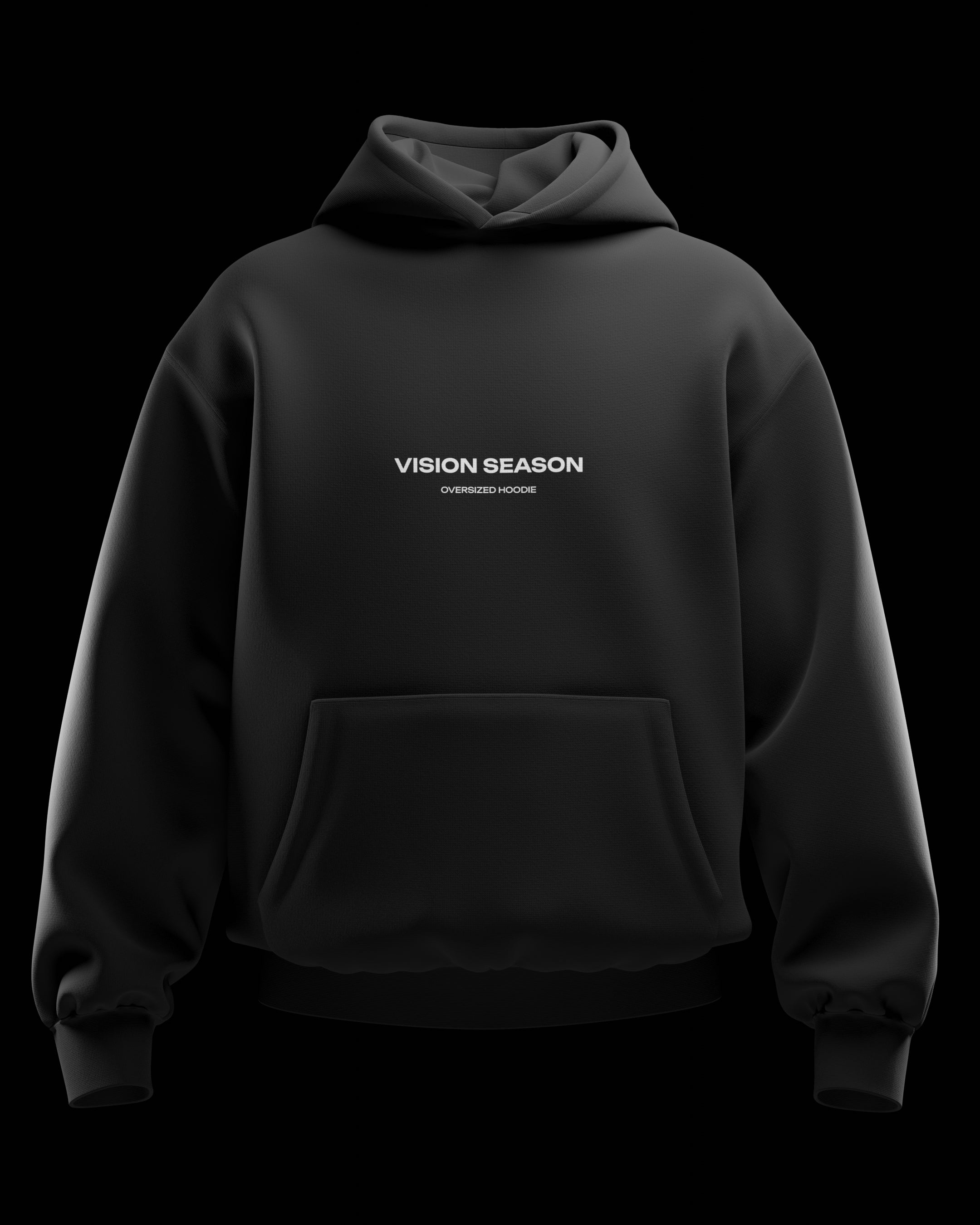 3D Oversized Hoodie Mockup
