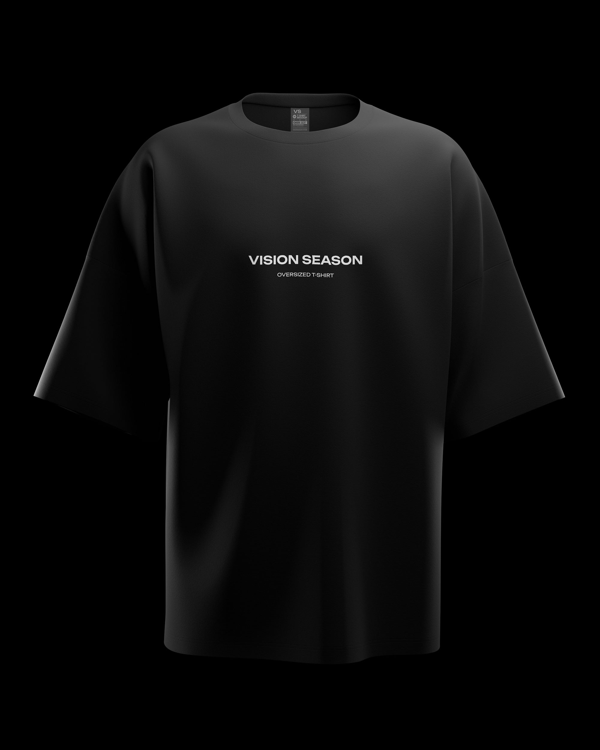 2D Oversized T-Shirt Mockup