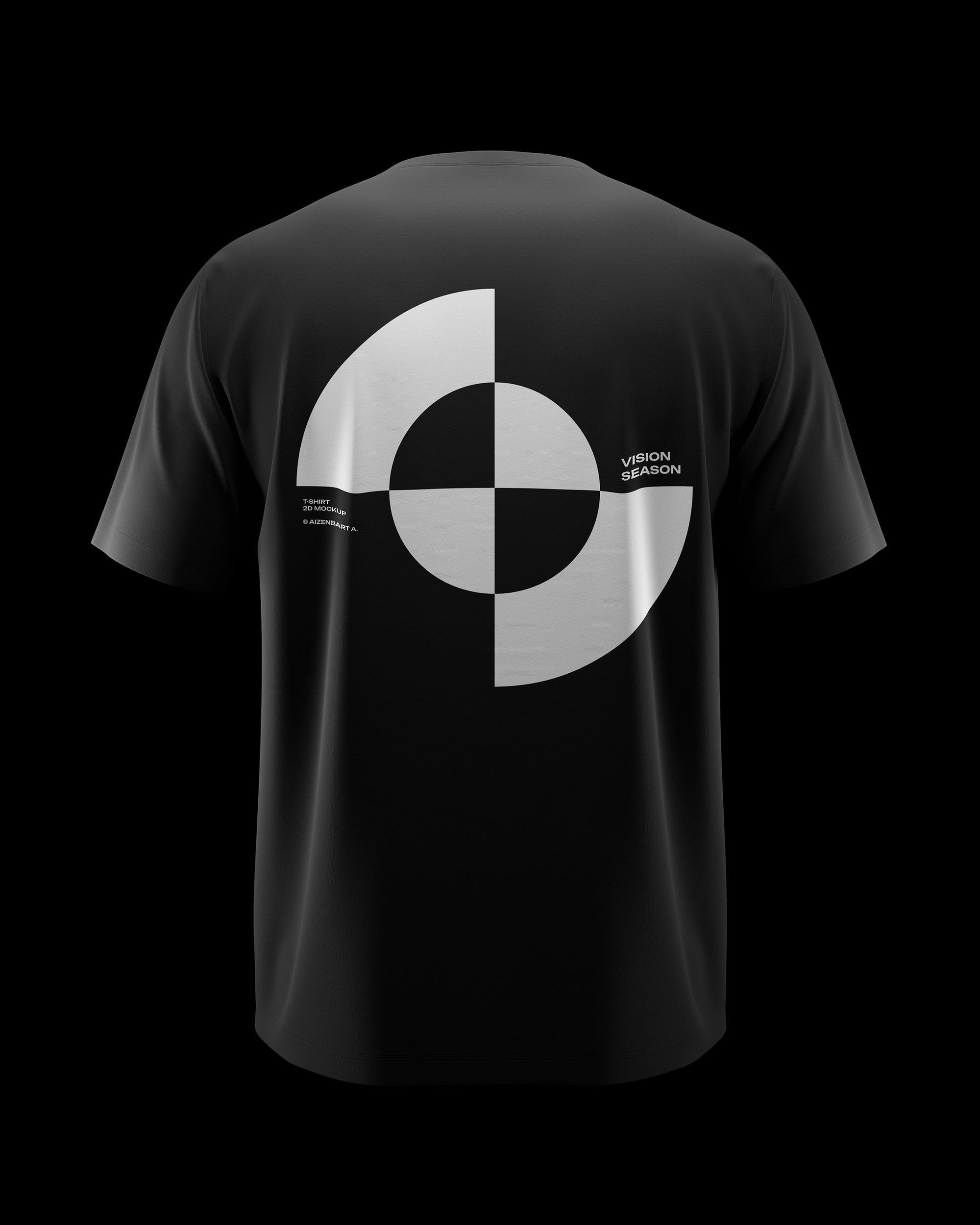 2D T-Shirt Mockup – Premium Blender Clothing Template – Render Blanks