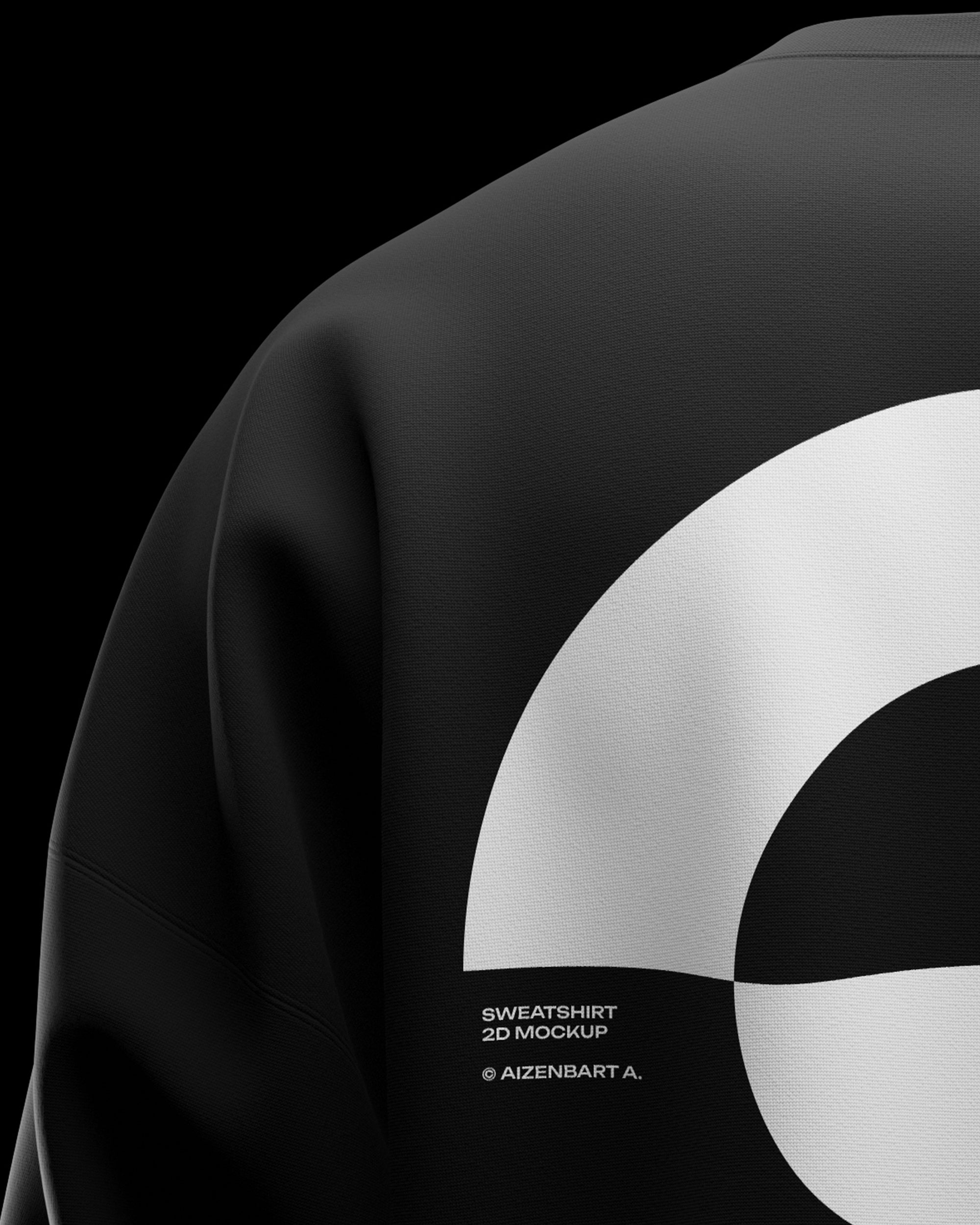 2D Sweatshirt Mockup