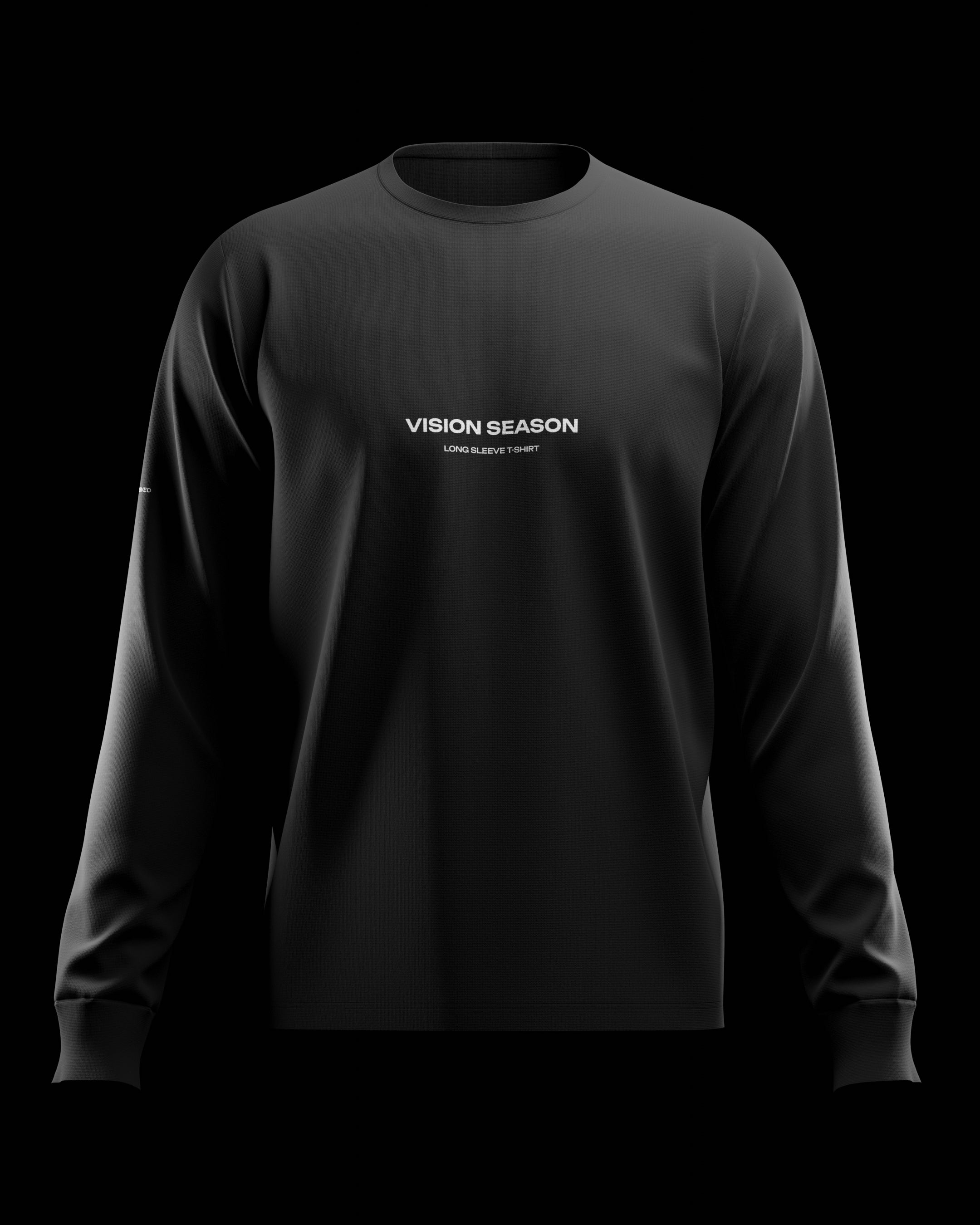 3D Long Sleeve T-Shirt Mockup